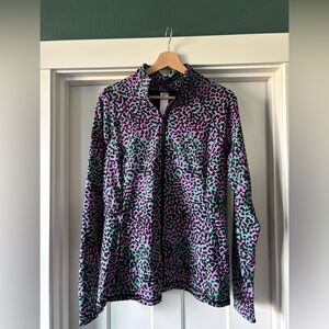 Leopard Print Long Sleeve Shirt